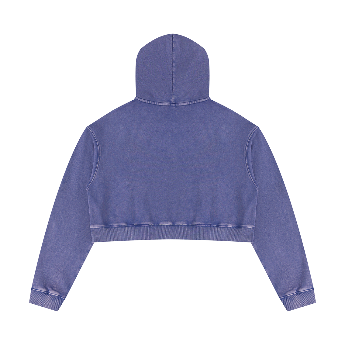 Yep Washed Crop Hoodie