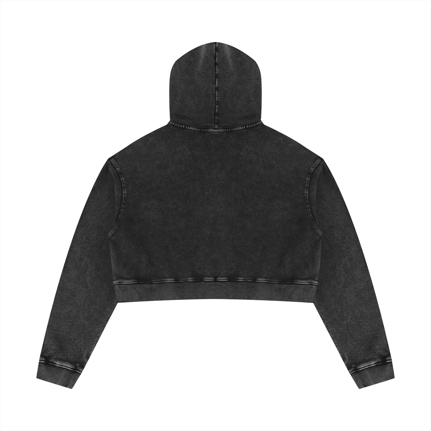 Yep Washed Crop Hoodie