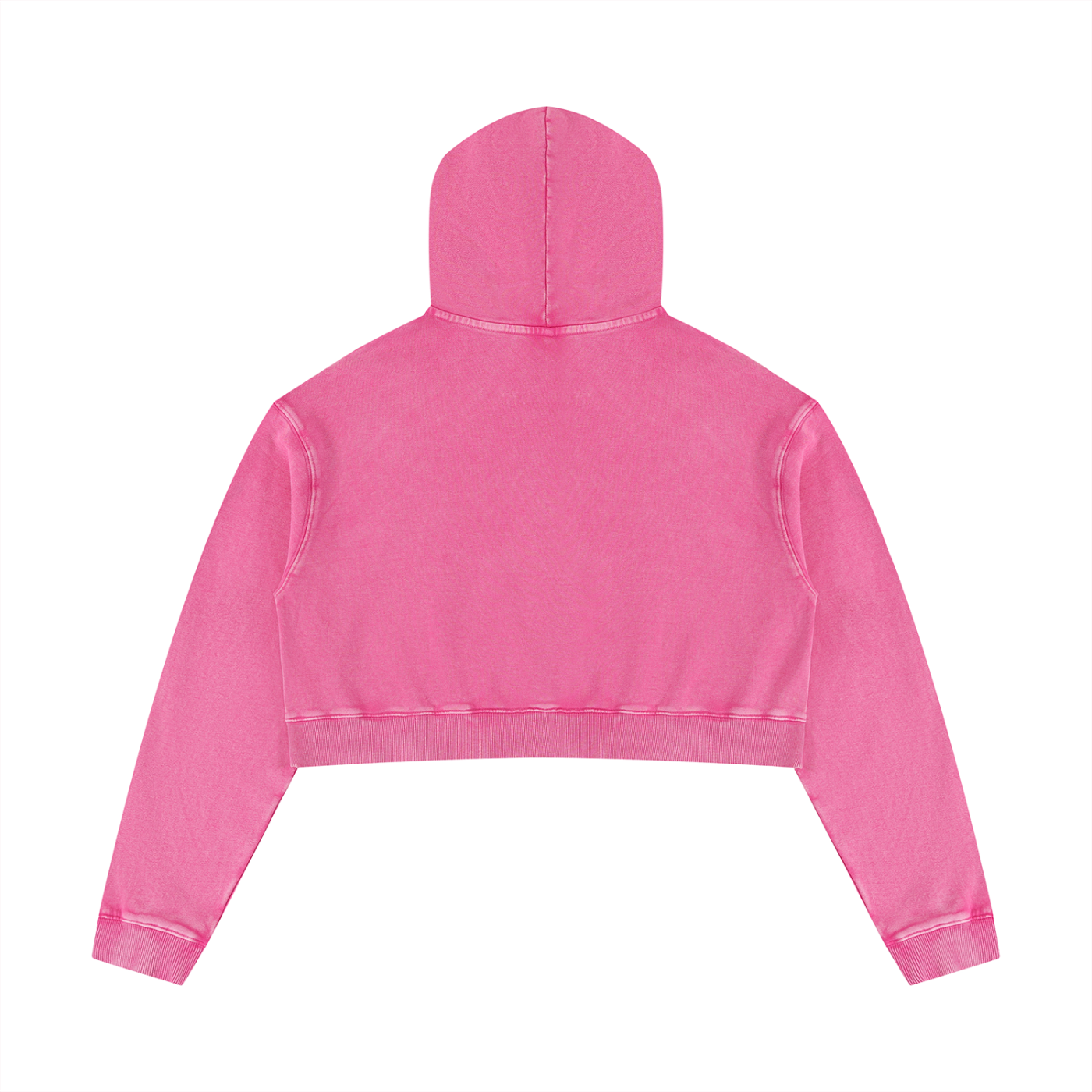 Yep Washed Crop Hoodie