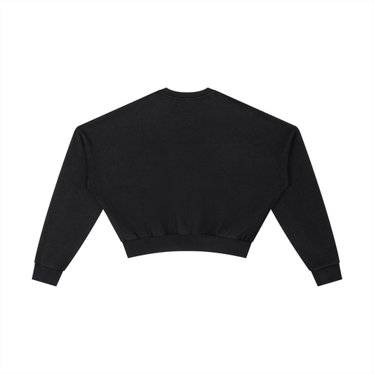 Yep Washed Cropped Sweatshirt