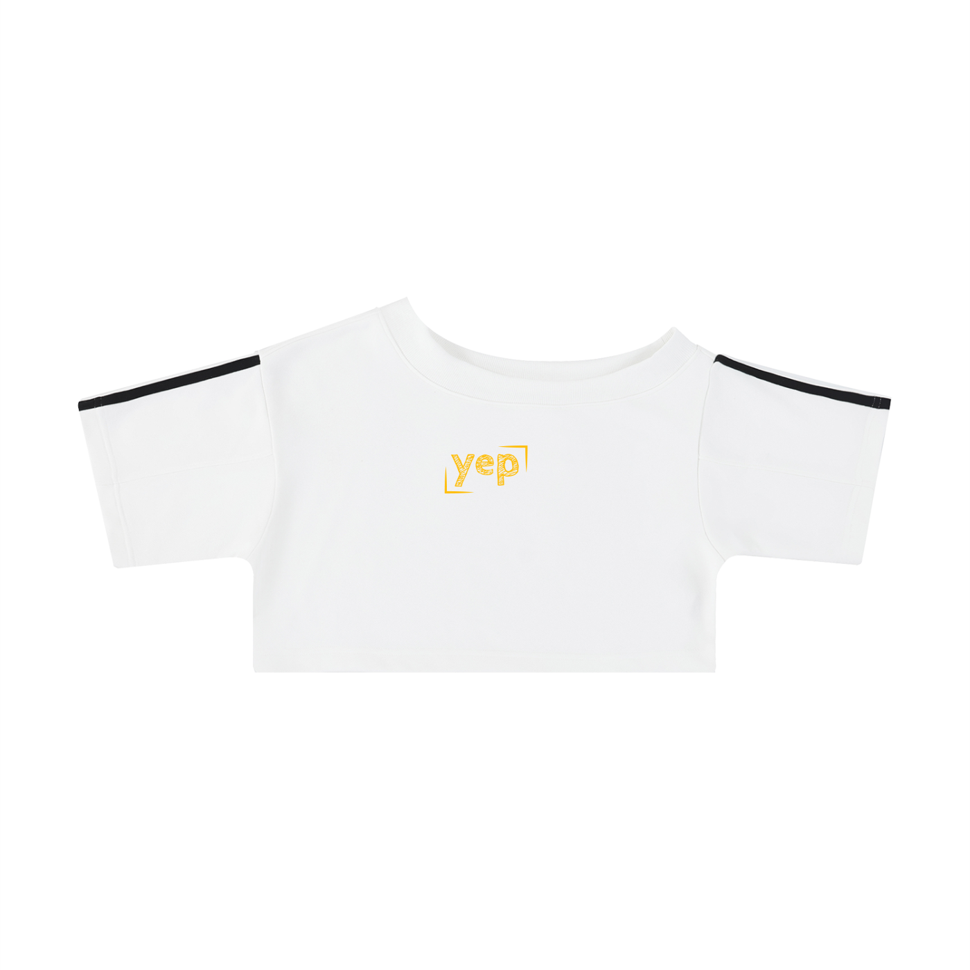 Yep Off-the-Shoulder Crop Top