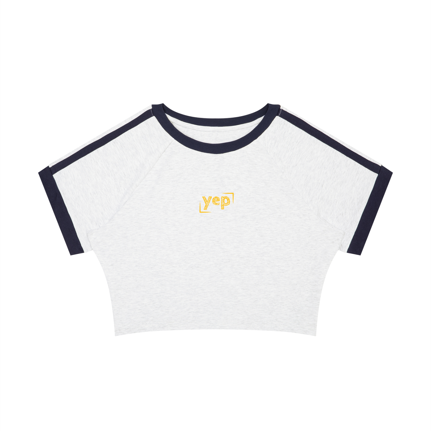 Yep Raglan Crop T-Shirt