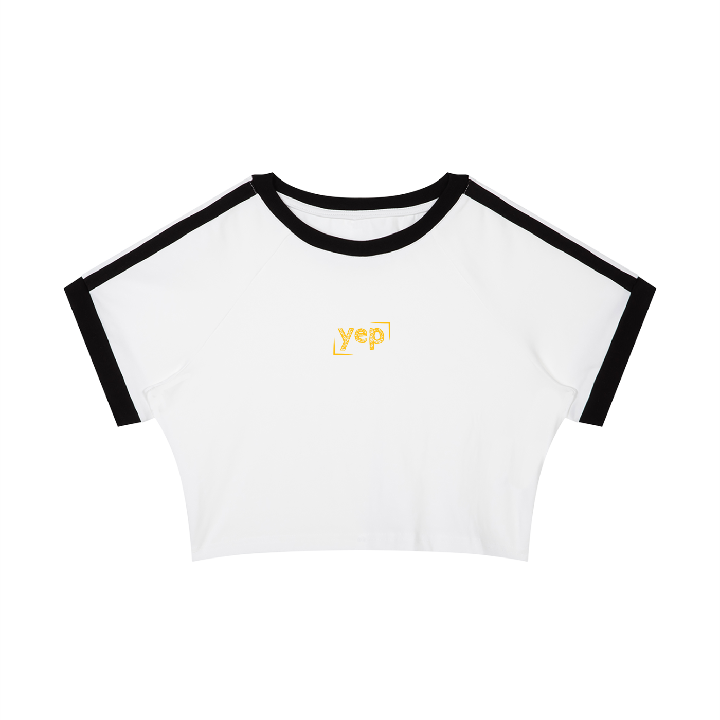 Yep Raglan Crop T-Shirt