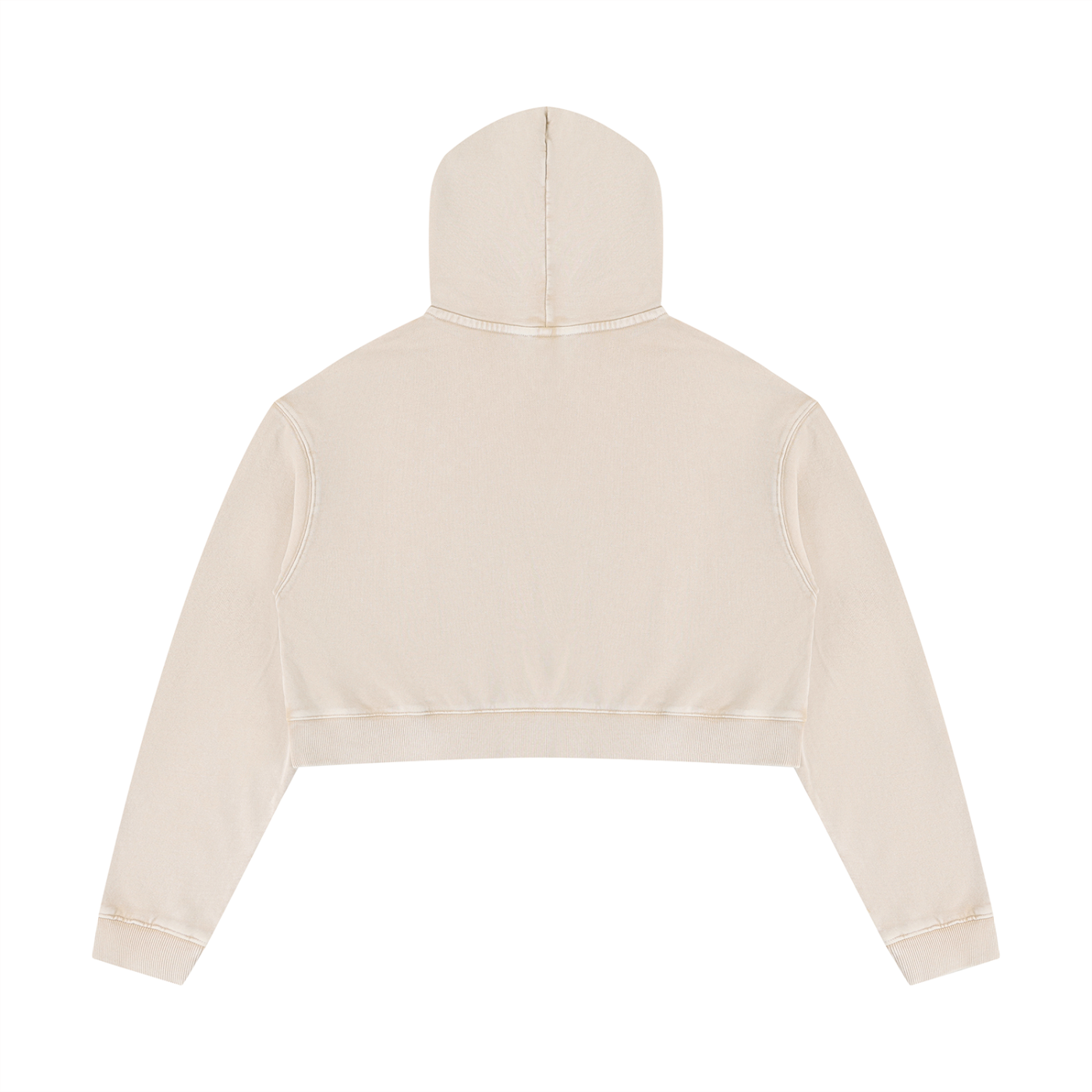 Yep Washed Crop Hoodie